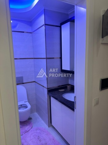 Квартира 1+1 для привилегированной жизни у моря, 70 кв.м. Махмутлар, Алания - Ракурс 10