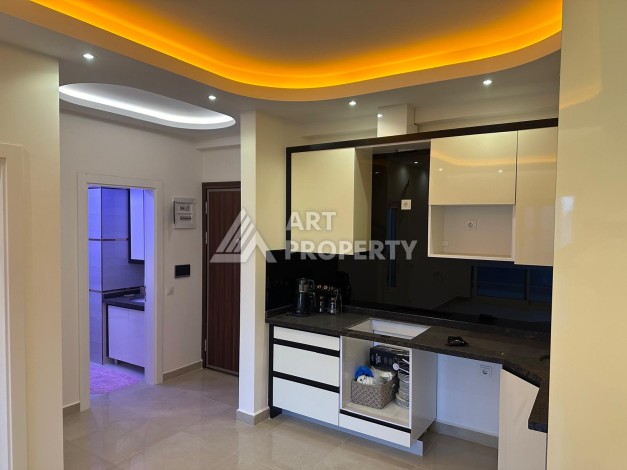 Квартира 1+1 для привилегированной жизни у моря, 70 кв.м. Махмутлар, Алания - Ракурс 12