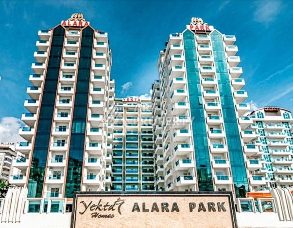 Квартира 1+1 для привилегированной жизни у моря, 70 кв.м. Махмутлар, Алания - Ракурс 19