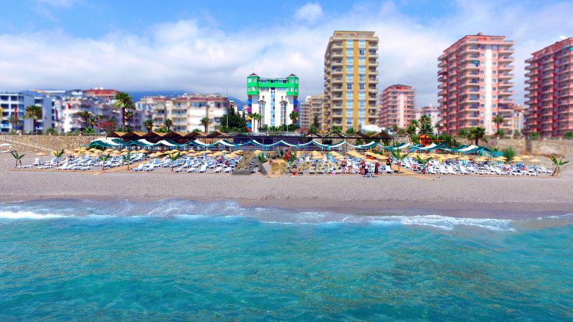 Двухкомнатные квартиры в новом современном комплексе в районе Каргыджак, Алания,65 м2 - Ракурс 27