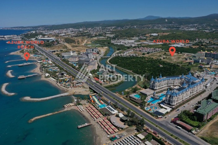 Квартиры 2+1 и 2+1 XL в самом масштабном комплексе на побережье, 129-157 кв.м. Турклер, Алания - Ракурс 12