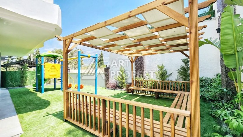 Квартира 2+1 в современном комплексе в центре Махмутлара, 850 метров до моря. - Ракурс 33