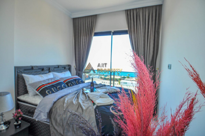 Двухкомнатные квартиры в новом современном комплексе в районе Каргыджак, Алания,65 м2 - Ракурс 35