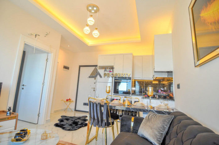 Двухкомнатные квартиры в новом современном комплексе в районе Каргыджак, Алания,65 м2 - Ракурс 36