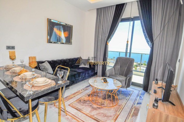 Двухкомнатные квартиры в новом современном комплексе в районе Каргыджак, Алания,65 м2 - Ракурс 37