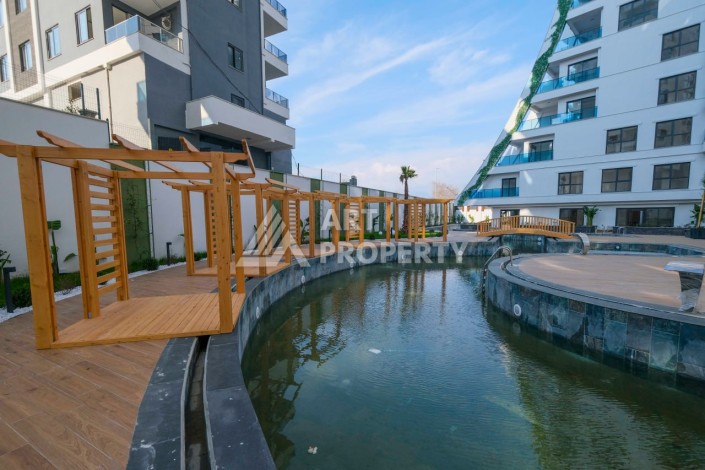 Светлая трехкомнатная квартира 85 кв.м. в новой резиденции. Махмутлар, Аланья - Ракурс 3