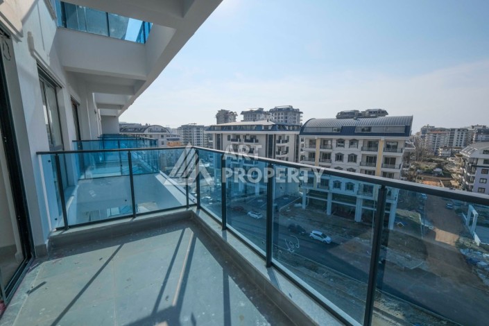 Светлая трехкомнатная квартира 85 кв.м. в новой резиденции. Махмутлар, Аланья - Ракурс 22