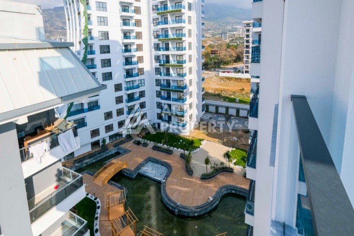 Светлая трехкомнатная квартира 85 кв.м. в новой резиденции. Махмутлар, Аланья - Ракурс 24