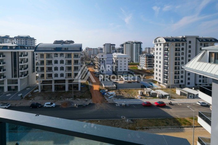 Светлая трехкомнатная квартира 85 кв.м. в новой резиденции. Махмутлар, Аланья - Ракурс 25