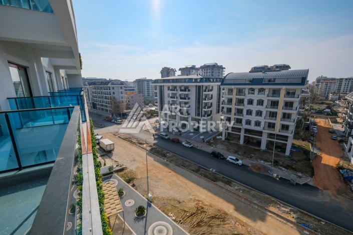 Светлая трехкомнатная квартира 85 кв.м. в новой резиденции. Махмутлар, Аланья - Ракурс 26