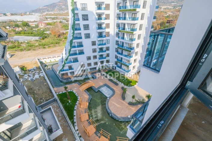 Светлая трехкомнатная квартира 85 кв.м. в новой резиденции. Махмутлар, Аланья - Ракурс 27