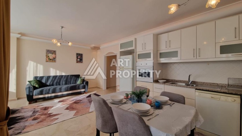 Меблированная квартира 2+1 с видом на горы в Махмутларе, 110 кв.м. - Ракурс 4