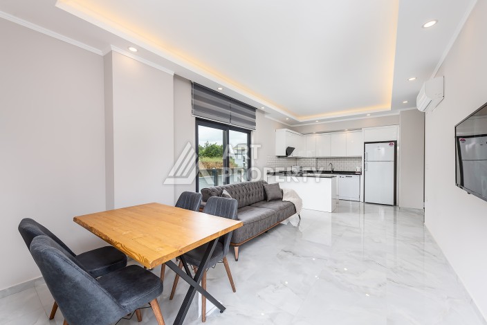 Квартира 1+1 с садом 170 кв.м. и приватным бассейном в Авсалларе. - Ракурс 3