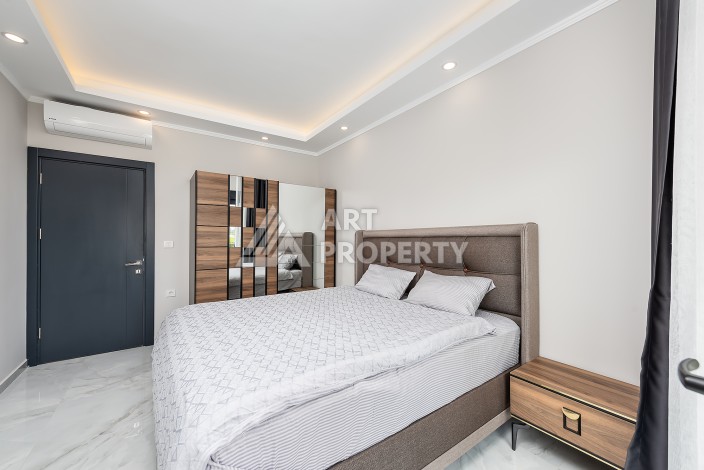 Квартира 1+1 с садом 170 кв.м. и приватным бассейном в Авсалларе. - Ракурс 6