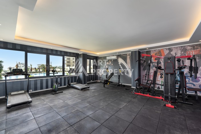 Квартира 1+1 с садом 170 кв.м. и приватным бассейном в Авсалларе. - Ракурс 10