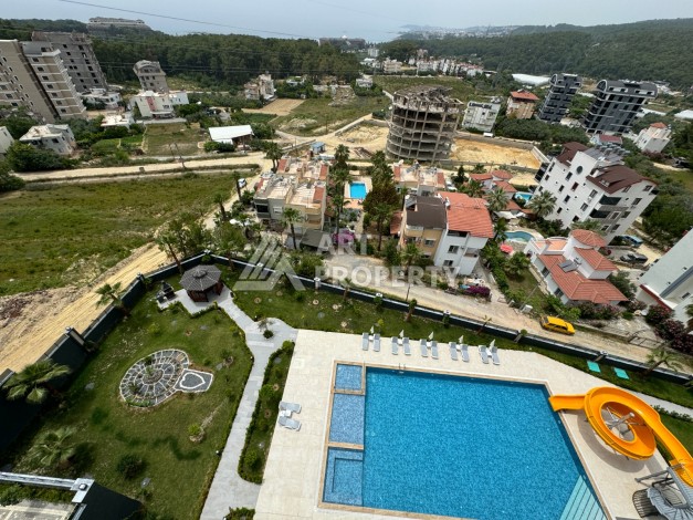 Видовая квартира 1+1 площадью 65 кв.м. в районе Авсаллар, Алания - Ракурс 10