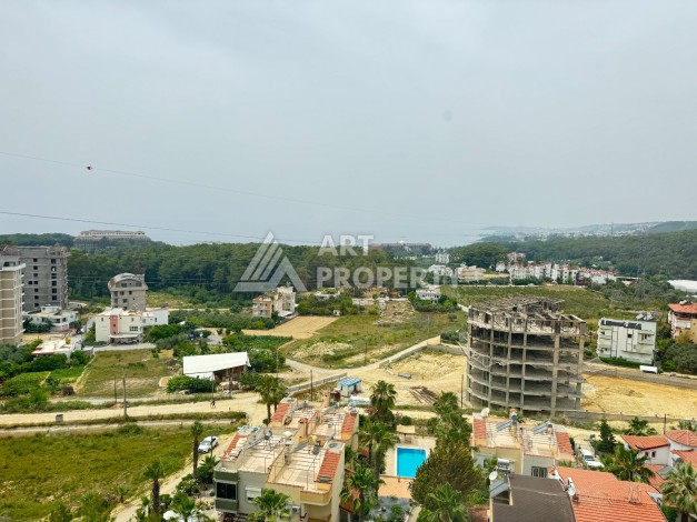 Видовая квартира 1+1 площадью 65 кв.м. в районе Авсаллар, Алания - Ракурс 12