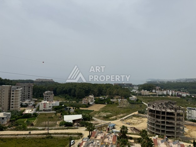 Видовая квартира 1+1 площадью 65 кв.м. в районе Авсаллар, Алания - Ракурс 13