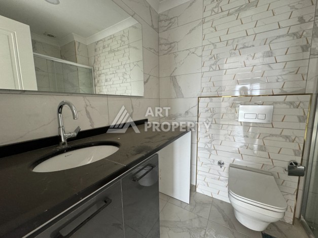 Видовая квартира 1+1 площадью 65 кв.м. в районе Авсаллар, Алания - Ракурс 14