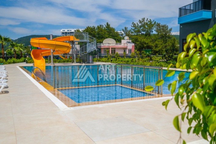 Видовая квартира 1+1 площадью 65 кв.м. в районе Авсаллар, Алания - Ракурс 17