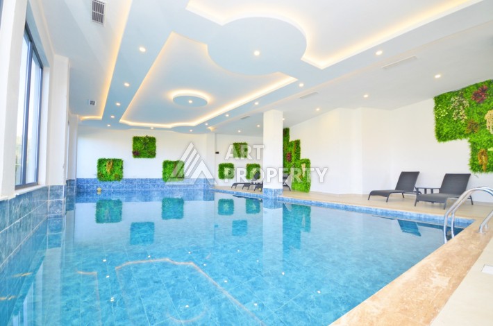 Видовая квартира 1+1 площадью 65 кв.м. в районе Авсаллар, Алания - Ракурс 20