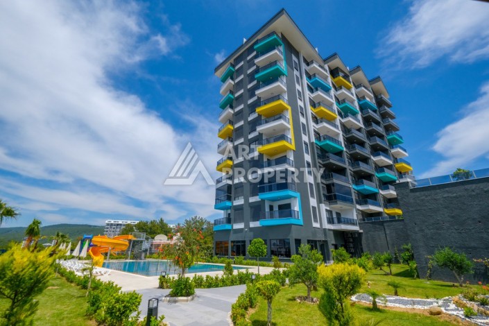 Видовая квартира 1+1 площадью 65 кв.м. в районе Авсаллар, Алания - Ракурс 21