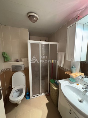 Просторная квартира 2+1 с мебелью в Махмутларе. Всего 450 метров до моря. - Ракурс 19