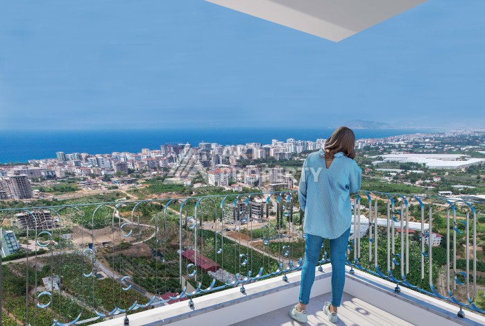 Новый проект с апартаментами 1+1 и 2+1 в районе Махмутлар - Ракурс 7