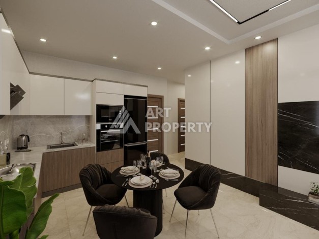 Новый проект с апартаментами 1+1 и 2+1 в районе Махмутлар - Ракурс 9