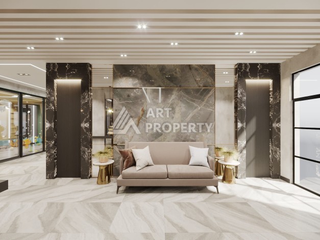 Новый проект с апартаментами 1+1 и 2+1 в районе Махмутлар - Ракурс 22