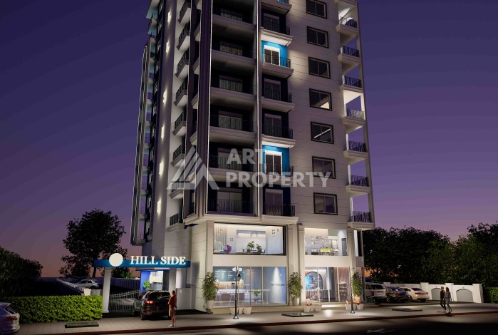 Новый проект с апартаментами 1+1 и 2+1 в районе Махмутлар - Ракурс 28