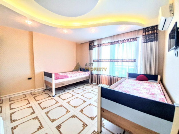 Двухуровневая квартира в современном комплексе, Махмутлар, Алания,150 м2 - Ракурс 23