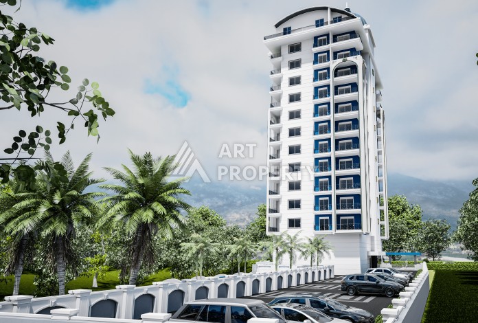Новый проект с апартаментами 1+1 и 2+1 в районе Махмутлар - Ракурс 33
