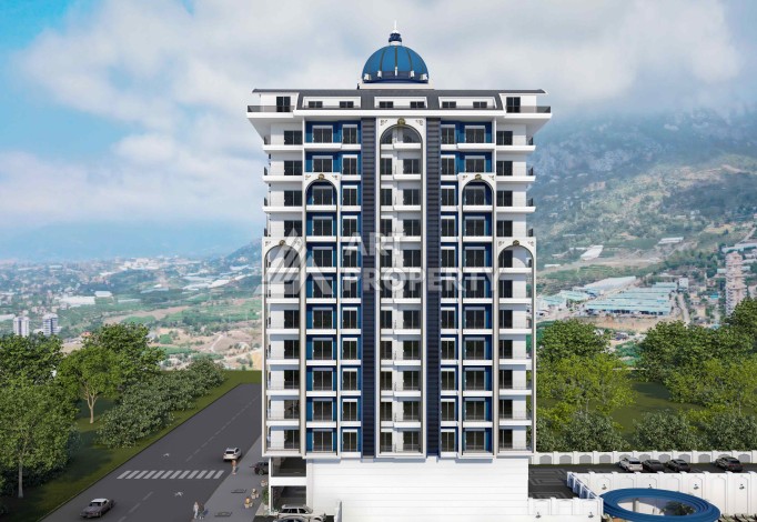 Новый проект с апартаментами 1+1 и 2+1 в районе Махмутлар - Ракурс 34