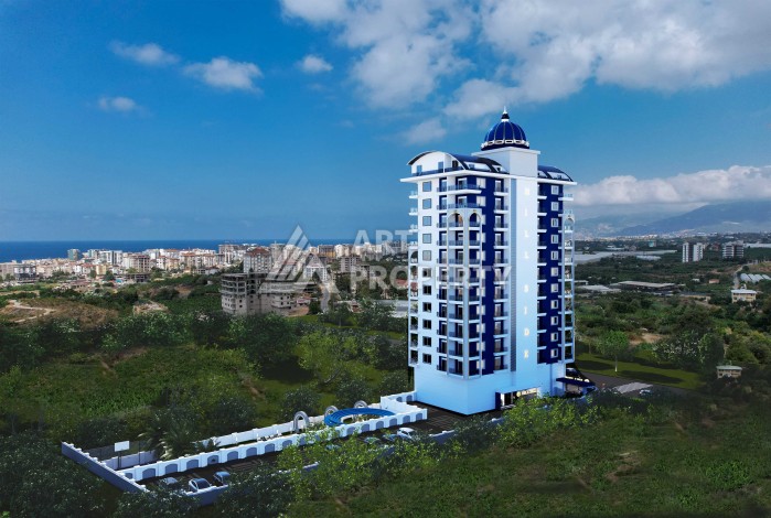 Новый проект с апартаментами 1+1 и 2+1 в районе Махмутлар - Ракурс 36