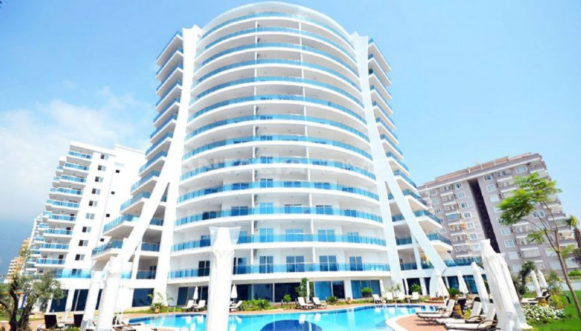 Двухуровневая квартира в современном комплексе, Махмутлар, Алания,150 м2 - Ракурс 27