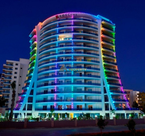 Двухуровневая квартира в современном комплексе, Махмутлар, Алания,150 м2 - Ракурс 33