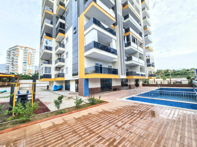 Двухкомнатная меблированная квартира на расстоянии 600 метров от Средиземного моря, район Махмутлар, Алания 60 м2 - Ракурс 3