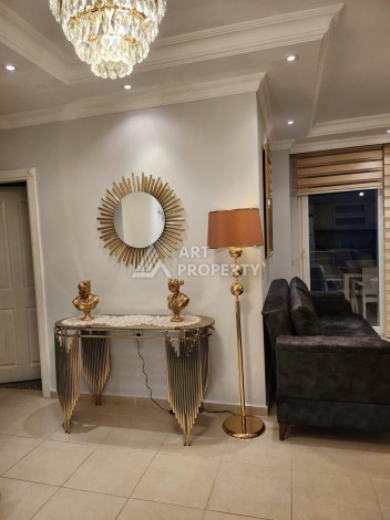 Просторная квартира 2+1 с мебелью в 350 метрах от моря в Махмутларе - Ракурс 18