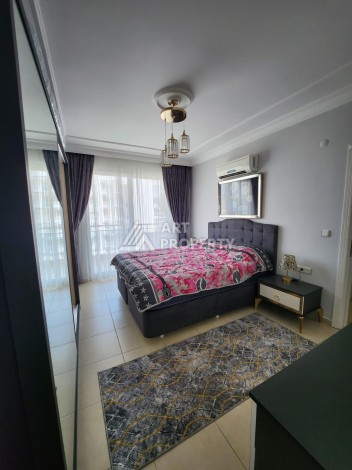 Просторная квартира 2+1 с мебелью в 350 метрах от моря в Махмутларе - Ракурс 20