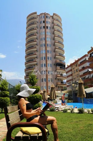 Просторная квартира 2+1 с мебелью в 350 метрах от моря в Махмутларе - Ракурс 2