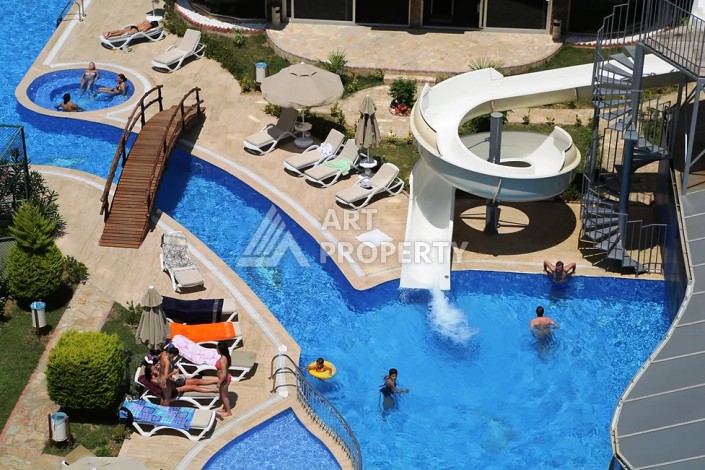 Просторная квартира 2+1 с мебелью в 350 метрах от моря в Махмутларе - Ракурс 6