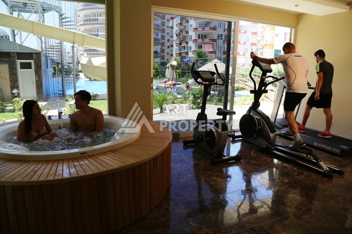 Просторная квартира 2+1 с мебелью в 350 метрах от моря в Махмутларе - Ракурс 9