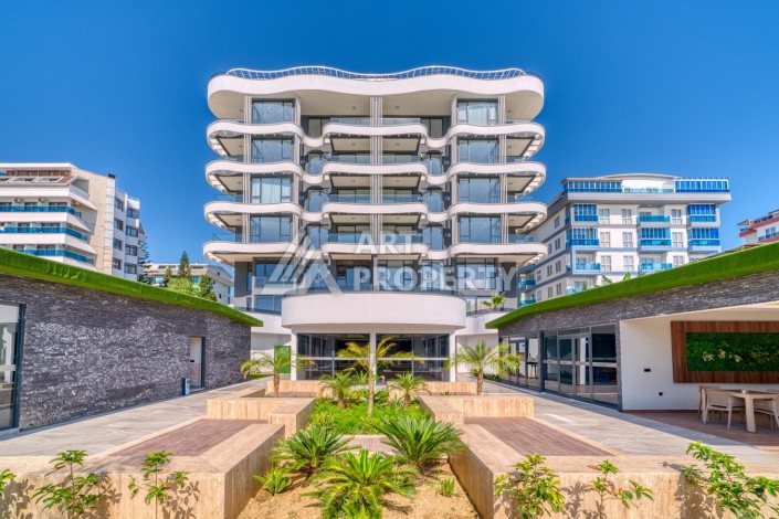 Стильный лофт 1+1 с большой террасой и барбекю в Каргыджаке, 208 кв.м. - Ракурс 9