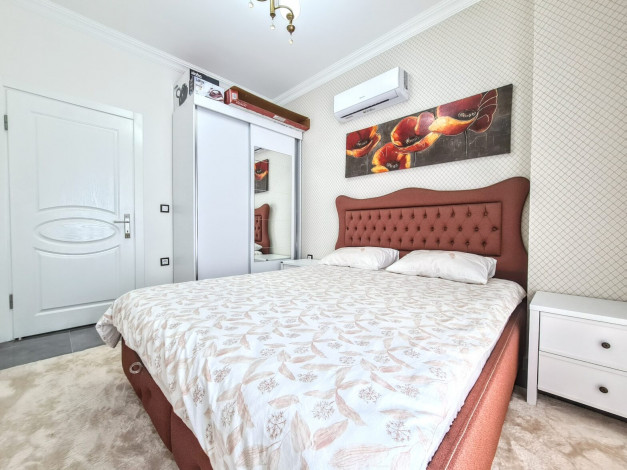 Двухкомнатная меблированная квартира на расстоянии 600 метров от Средиземного моря, район Махмутлар, Алания 60 м2 - Ракурс 8