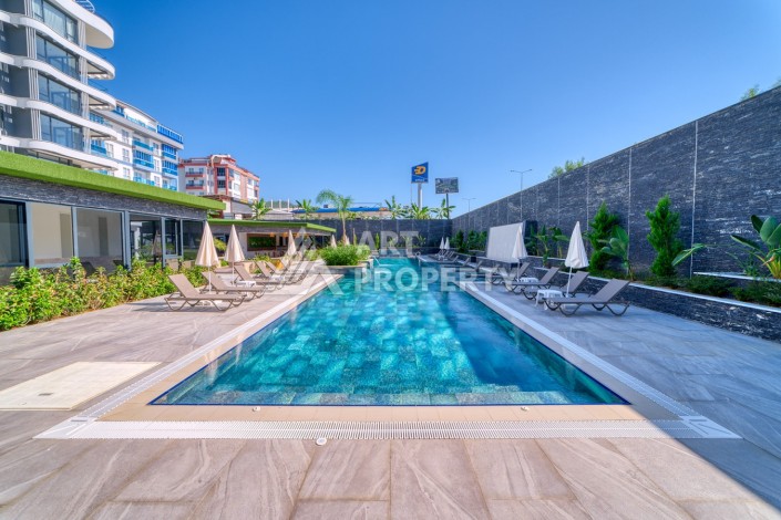 Стильный лофт 1+1 с большой террасой и барбекю в Каргыджаке, 208 кв.м. - Ракурс 12