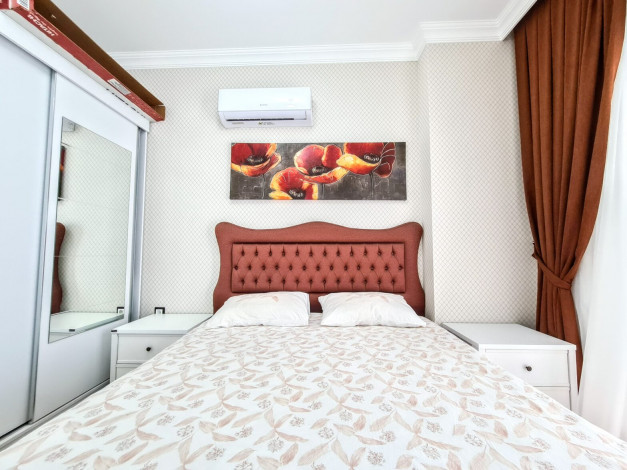 Двухкомнатная меблированная квартира на расстоянии 600 метров от Средиземного моря, район Махмутлар, Алания 60 м2 - Ракурс 9