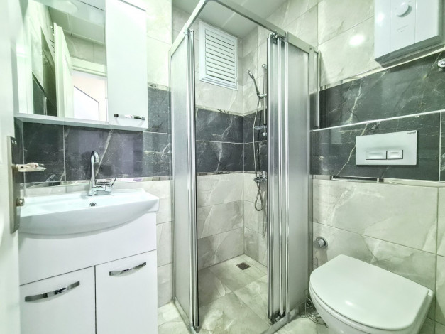 Двухкомнатная меблированная квартира на расстоянии 600 метров от Средиземного моря, район Махмутлар, Алания 60 м2 - Ракурс 10