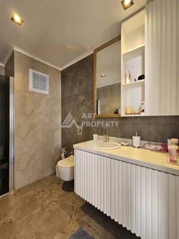 Стильный лофт 1+1 с большой террасой и барбекю в Каргыджаке, 208 кв.м. - Ракурс 38