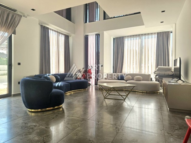 Стильный лофт 1+1 с большой террасой и барбекю в Каргыджаке, 208 кв.м. - Ракурс 43